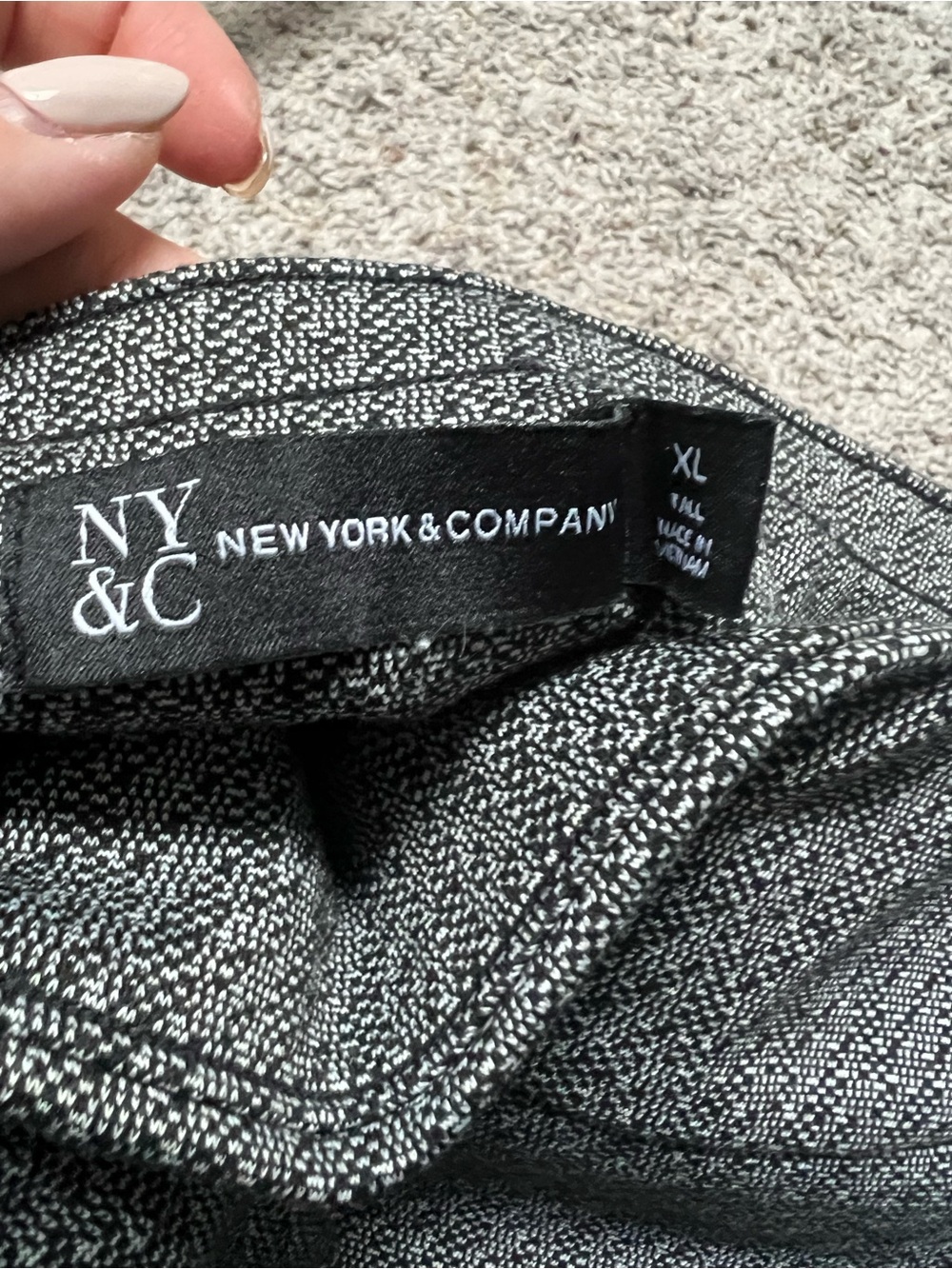 Bundle of NY&CO Tall length, wide and straight leg pants - Picture 8 of 8
